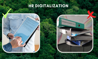 HR Digitalization part of the green office concept - Mobile Wave Solutions